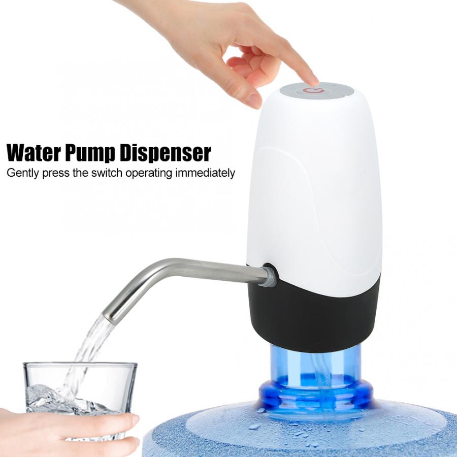 Draagbare Elektrische Waterpomp Dispenser Drinkfles Schakelaar Usb Opladen Voor Thuis Elektrische Water Dispenser