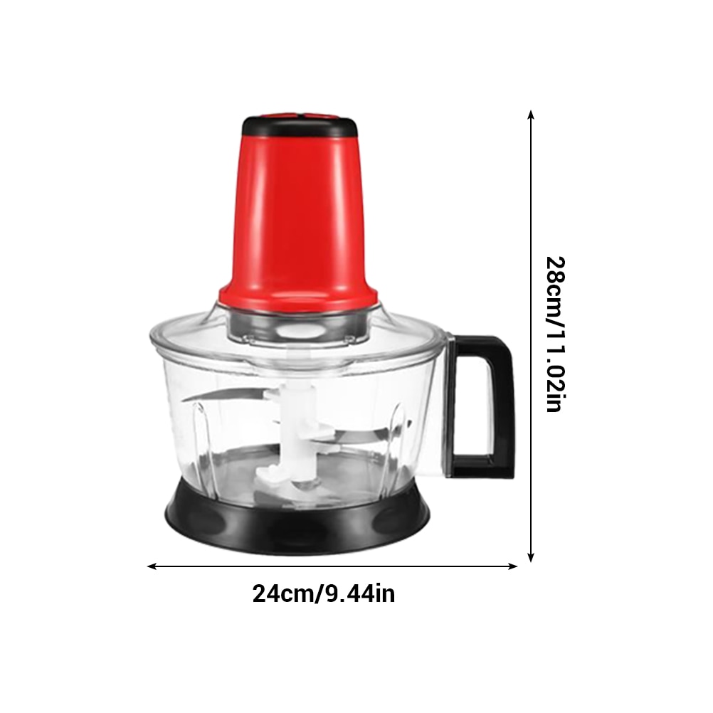 Kødkværn hakker elektrisk automatisk hakkemaskine kød grøntsager frugtskærer blender foodprocessor køkken madlavningsværktøj