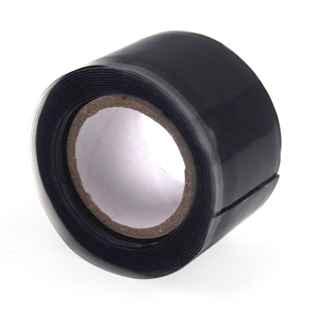 3m/1.5m Black Silicone Tape Waterproof Repair Bonding Sealing Tapes Rescue Self Adhesive Fusing Wire Tools Hose Pipe Useful