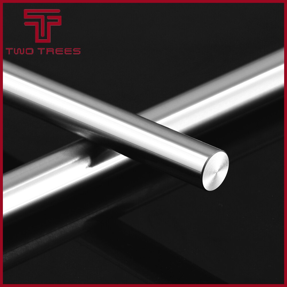 2pcs Optical Axis 300 350 400 500 600mm Smooth Rods 8mm Linear Shaft Rail Cylinder 3D Printers Parts Chrome Plated Guide Slide