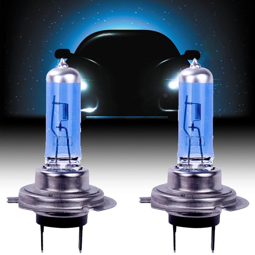 2 Stuks Auto Licht H7 Auto Halogeen Lamp Mistlampen 100W 12V Super White Koplampen Lamp