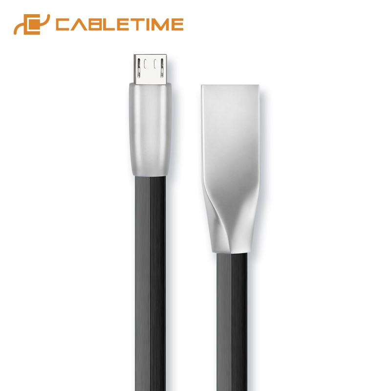 Cabletime Micro USB2.0 Kabel Usb Snelle Stabiele Charger Usb-kabel Voor Huawei Xiaomi Lg Android Opladen Datakabel C202