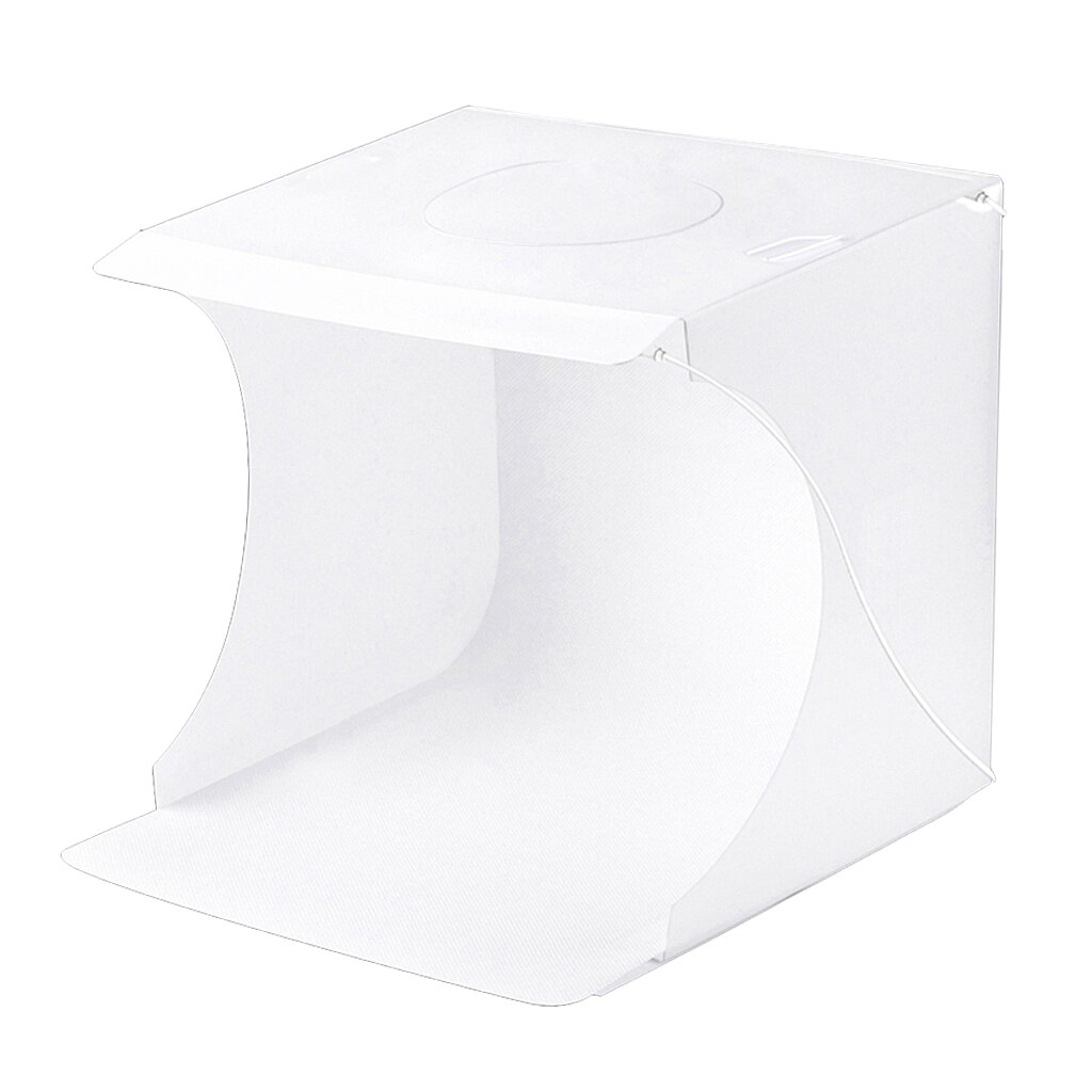 Mini LED Strip Photo Studio Photography Box Room Softbox + 6 Backdrops