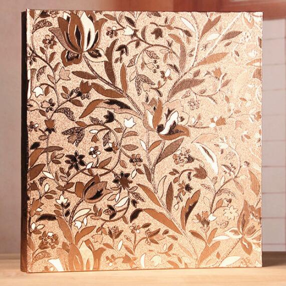 600 Pockets Gold Color Photo Album Holds Premium -Frame Cover Family Wedding Anniversary Baby Vacation Bound Multi-Directional: Tpye 6