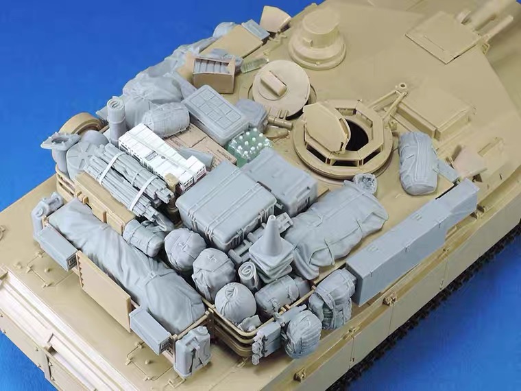 1/35 Resin Model kits adaptation MIA1 M1A2 TANK parcel not contain TANK Unassambled Unpainted 1181