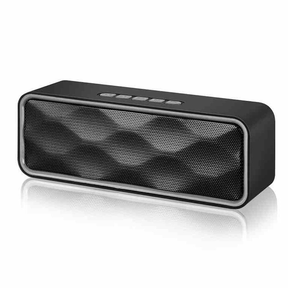 Wireless Bluetooth Speaker Portable Handsfree USB TF Card FM Radio Stereo Sound Double Speaker Subwoofer Player