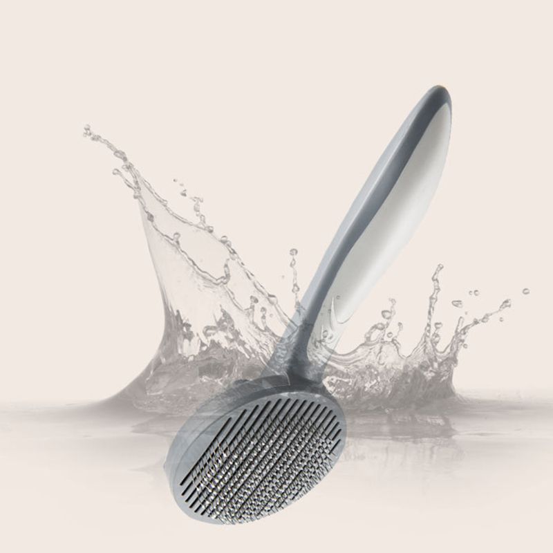 Self Cleaning Slicker Brush for Dogs and Cats,Pet Grooming Tool,Removes Undercoat,Shedding Mats and Tangled Hair,Dander