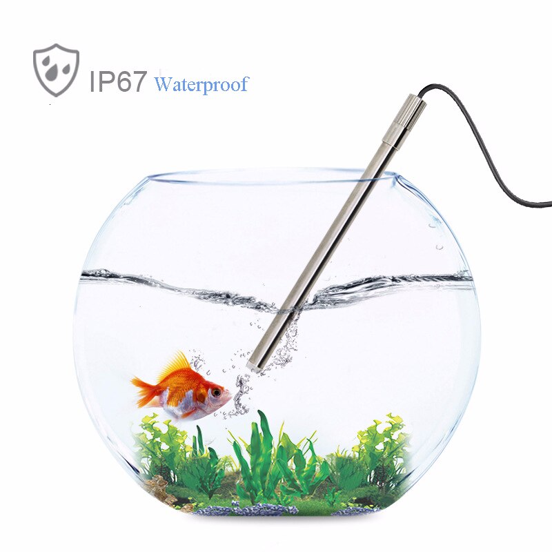 3 In 1 Digital Microscope 1080P USB Endoscope Camera 8 Leds IP67 1.0 mp 200X magnification Stand Magnifier Windows Android MAC