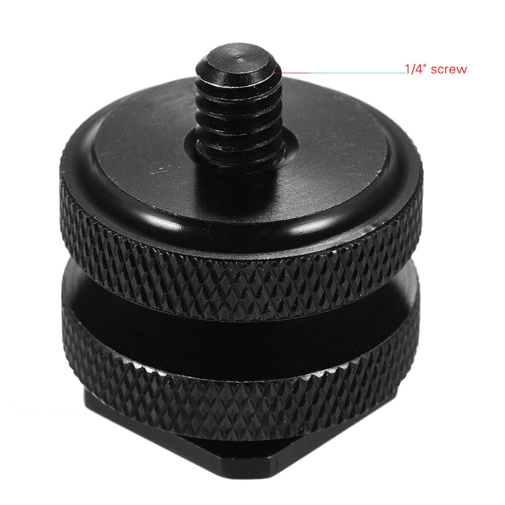 10pcs/lot 1/4" to 3/8" 5/8 Male to Female Double Layer Thread Screw Mount Adapter Tripod Plate Screw for Camera Flash Tripod Mic