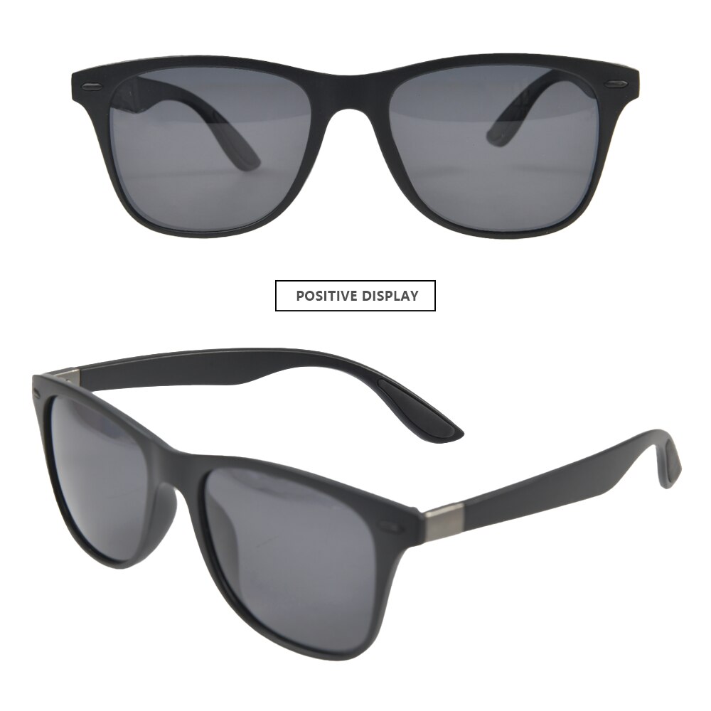 Classic Polarized Sunglasses Men Women Driving Square Frame Sun Glasses Male Goggle UV400 Driver Goggles Sunglasses: E