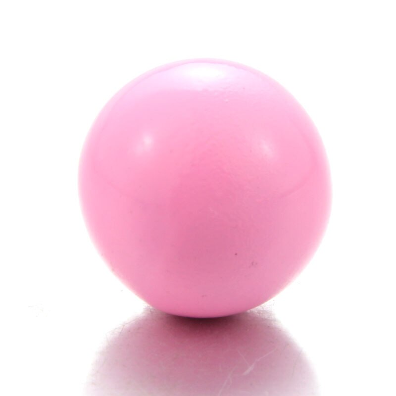 Novo 5 pçs/lote 16mm sino bola apto para medalhão gaiola musical som colorido harmonia bola presente grávida som sino bolas jóias: Pink