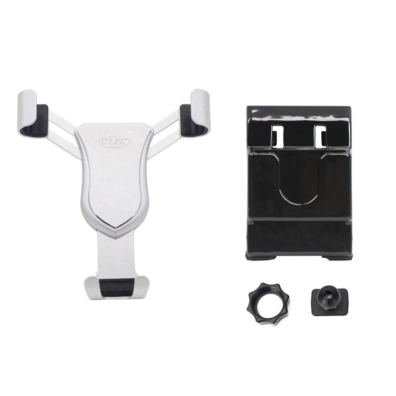 Car Air Vent Mount Phone Holder for Mobile Phone Cradle Smart Phone Stand For Mitsubishi Eclipse Cross: silver