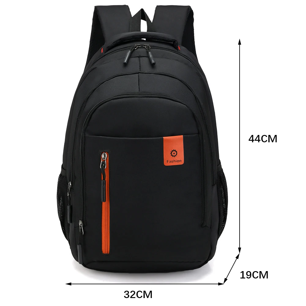 Męskie plecaki Oxford Wodoodporny plecak Biznesowa torba na komputer Casualowe plecaki podróżne Senior High School Student Schoolbag 가방: Jasne