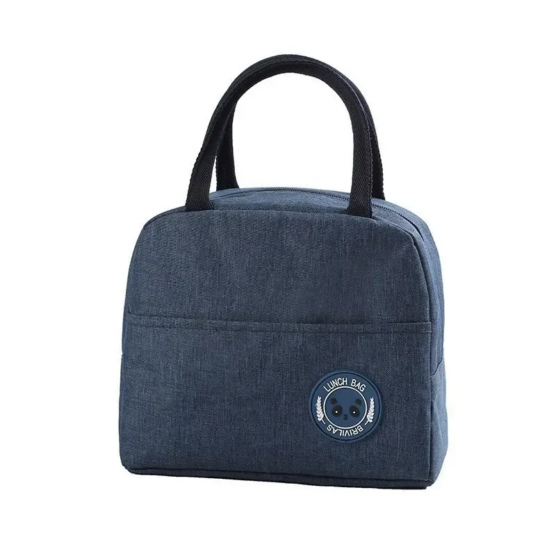Ins Fashion Tote Lunchbox torba termiczna kobiety mężczyźni Bento do przechowywania izolowana torba na Lunch przenośna lodówka torby izolacyjne piknikowe torebka: green