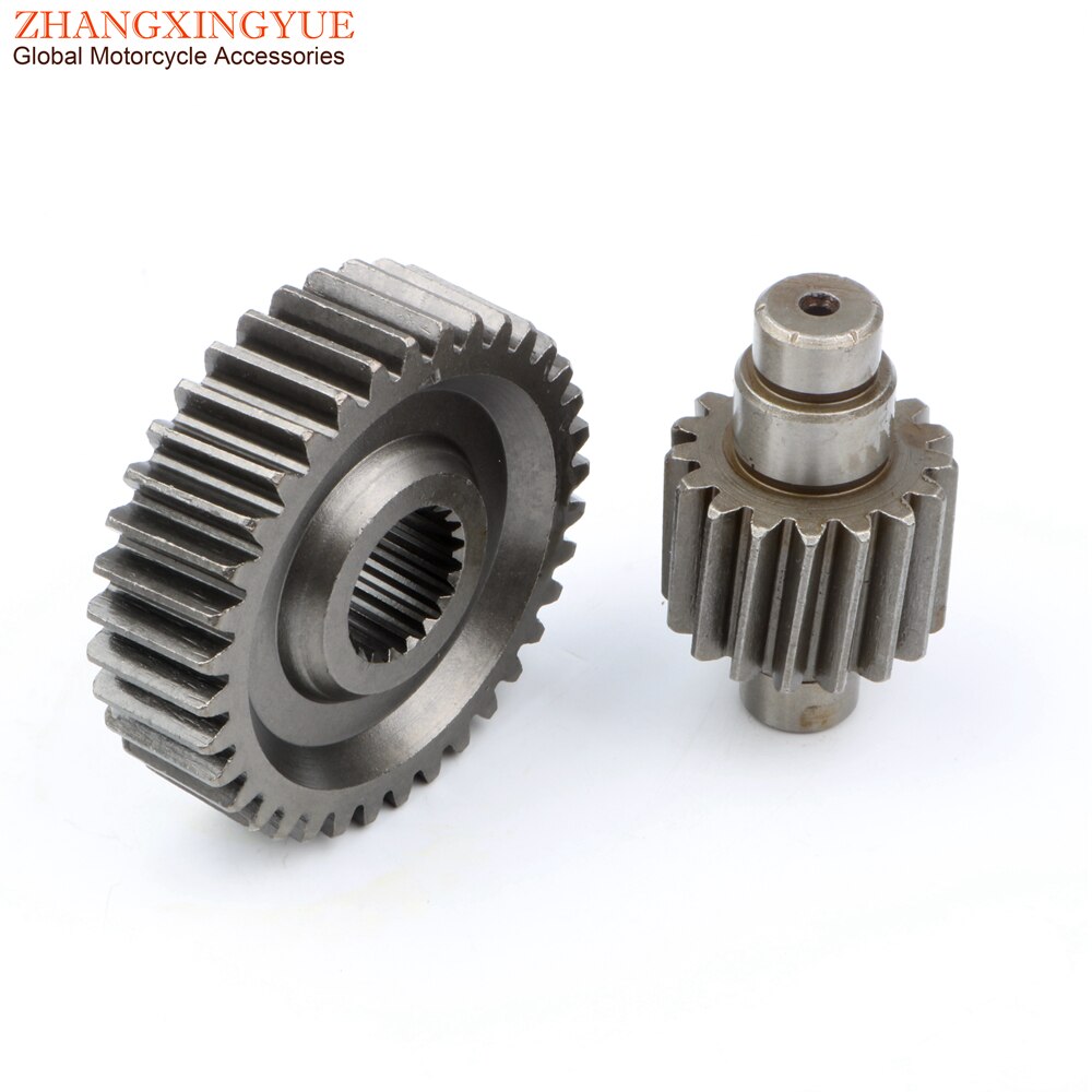 Scooter 36T-17T Performance Final Drive Gear for Baotian BT125T Znen ZN150T GY6 125 150cc 152QMI 157QMJ 4-stroke
