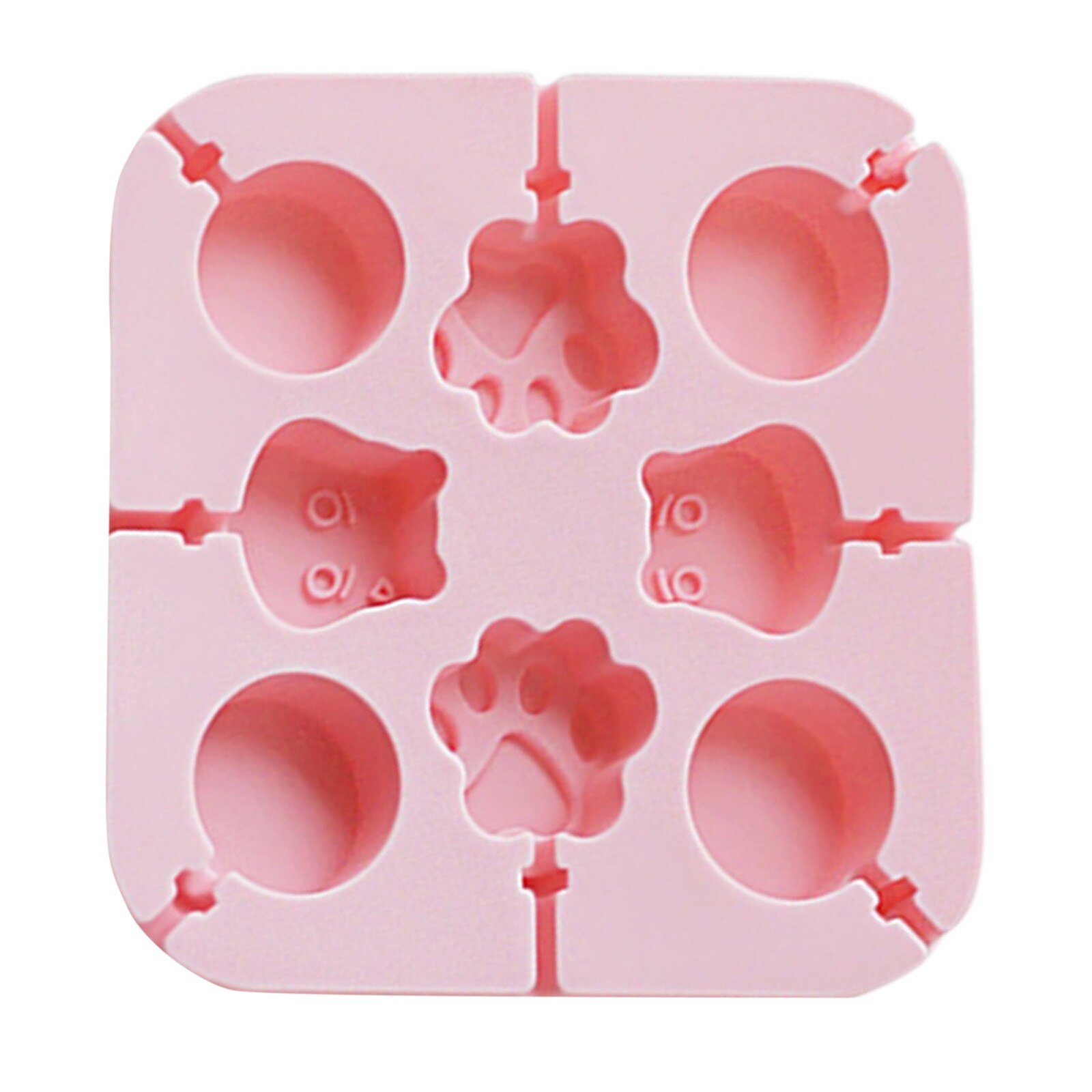 Silicone Ice Cream Mold with Lid Fruit Shape Jelly Mold Children Handmade DIY Dessert Popsicle Ice Grid with Popsicle Stick: D