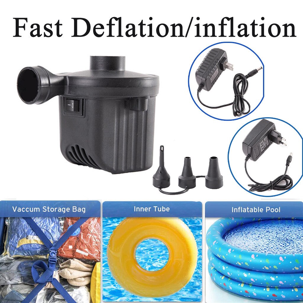 12v Portable Inflator Electric Air Mattress Boat C... – Grandado