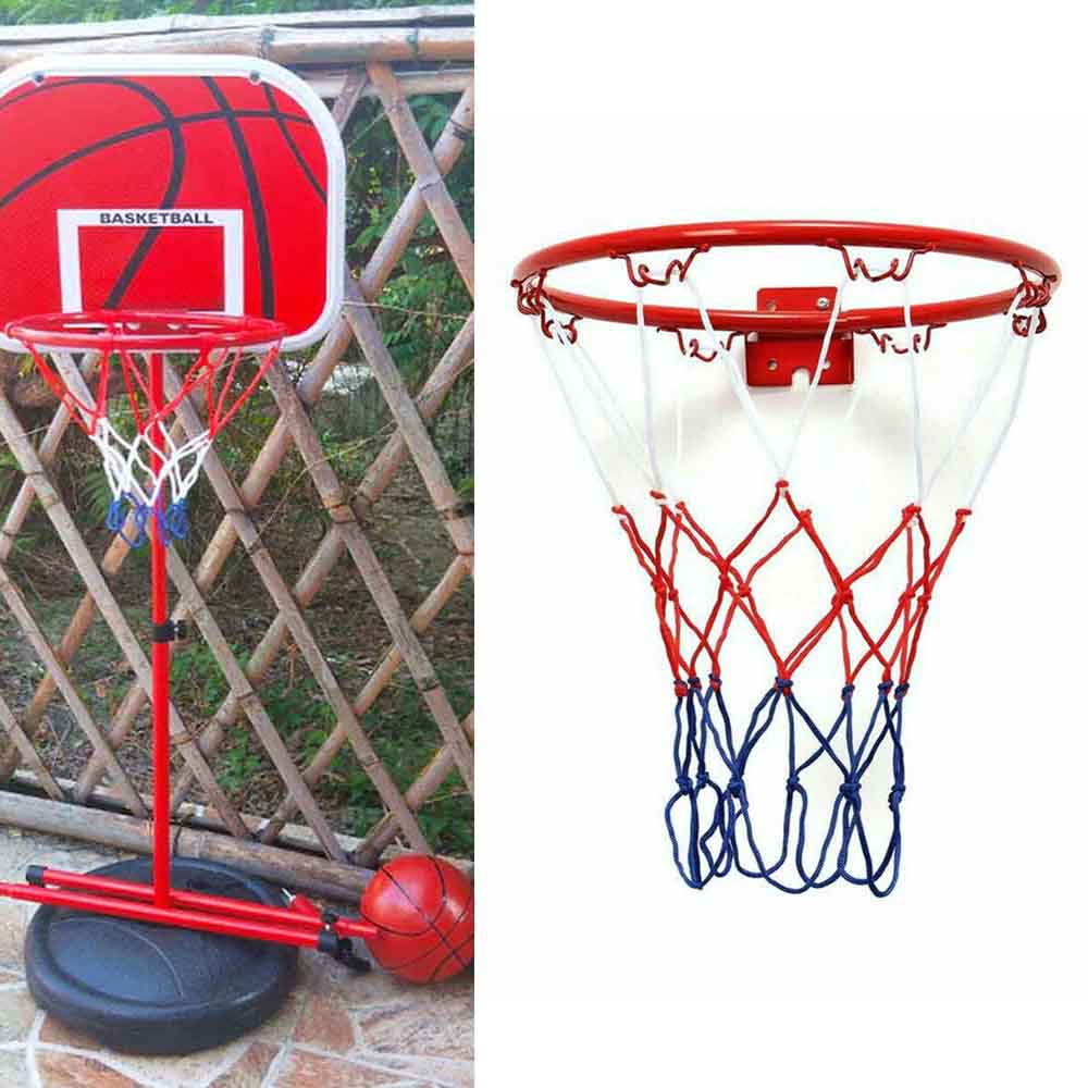 32cm hanging basketball stand wall-mounted goal hoop net sports indoor outdoor children's basketball ring