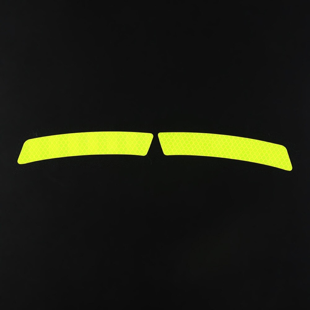 1Pair Car Exterior Accessories Adhesive Reflective Tape reflective strip Emergency sign Reflector Reflective tape Car sticker