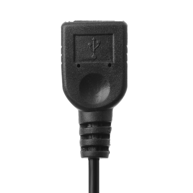 1 St USB 2.0 Vrouwelijke Jack 2 Pin 2 Wire Power Cable Snoer Connector DIY 30 cm