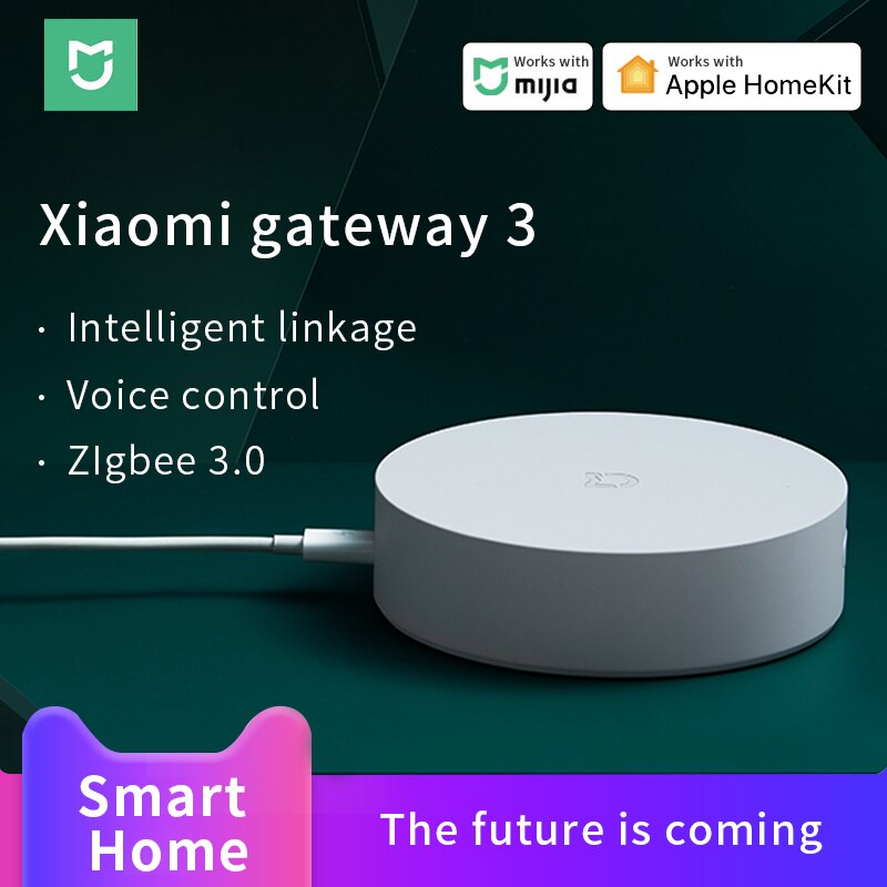 Xiaomi Mijia wejście 3 sprytny Centrum multi-tryb wejście ZigBee 3.0 Xiami termometr 2 praca z Mi Dom APP jabłko Homekit APP