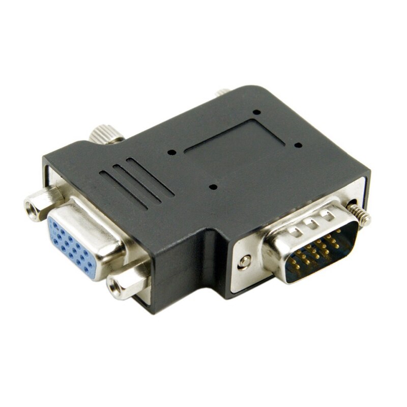 90 Graden Up, Down, rechts En Links Haakse Hd Vga Svga Revolutie Vga 15Pin Vrouwelijke Display Adapter Voor Notebook Tv: Right