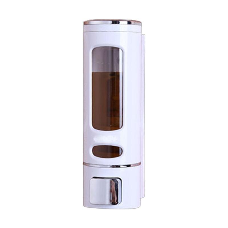 Distributeur de savon liquide mural suspendu, presse à main, récipient simple/Double: 1