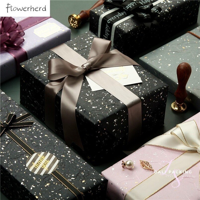 10pcs/lot Sequin Tissue Paper Gold Silver Wine Clothing Packing Flower Wrapping Paper Packaging Craft Paper Scrapbook Paper