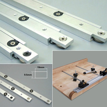 Praktische Silber T Slot Slider T Tracks Abgeschrägte Track Holzbearbeitung Hardware Werkzeug Tragbare Metall Änderung Drücker Grenze Rutsche