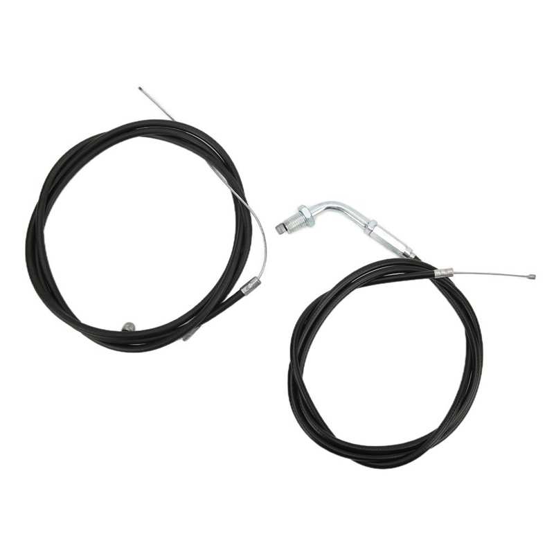 Throttle Clutch Cable Kit Motorized Bicycle Parts High Tenacity for 49cc 66cc 80cc
