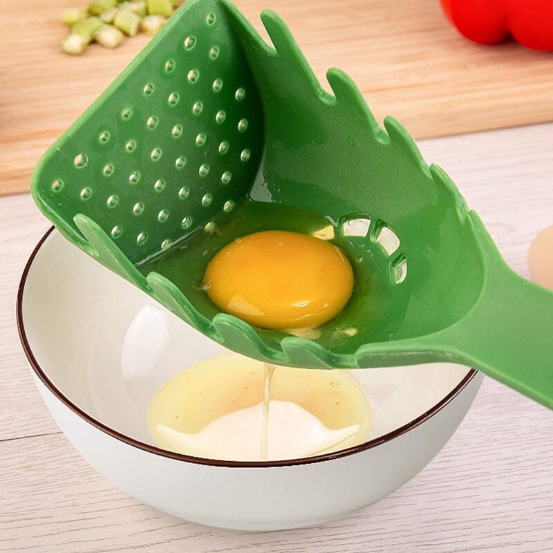 Praktische Pasta Noodle Lepel Pasta Scoop Vergiet Noodle Spaghetti Pollepel Slot Lepel Nylon Pasta Gereedschap Vergiet Keuken Gadget
