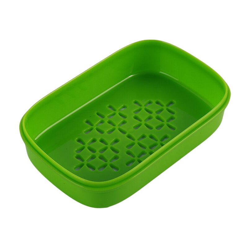 Jaboneras de doble drenaje, caja de Color sólido Simple antideslizante, baño , jabones hechos a mano, organización de almacenamiento hogareña