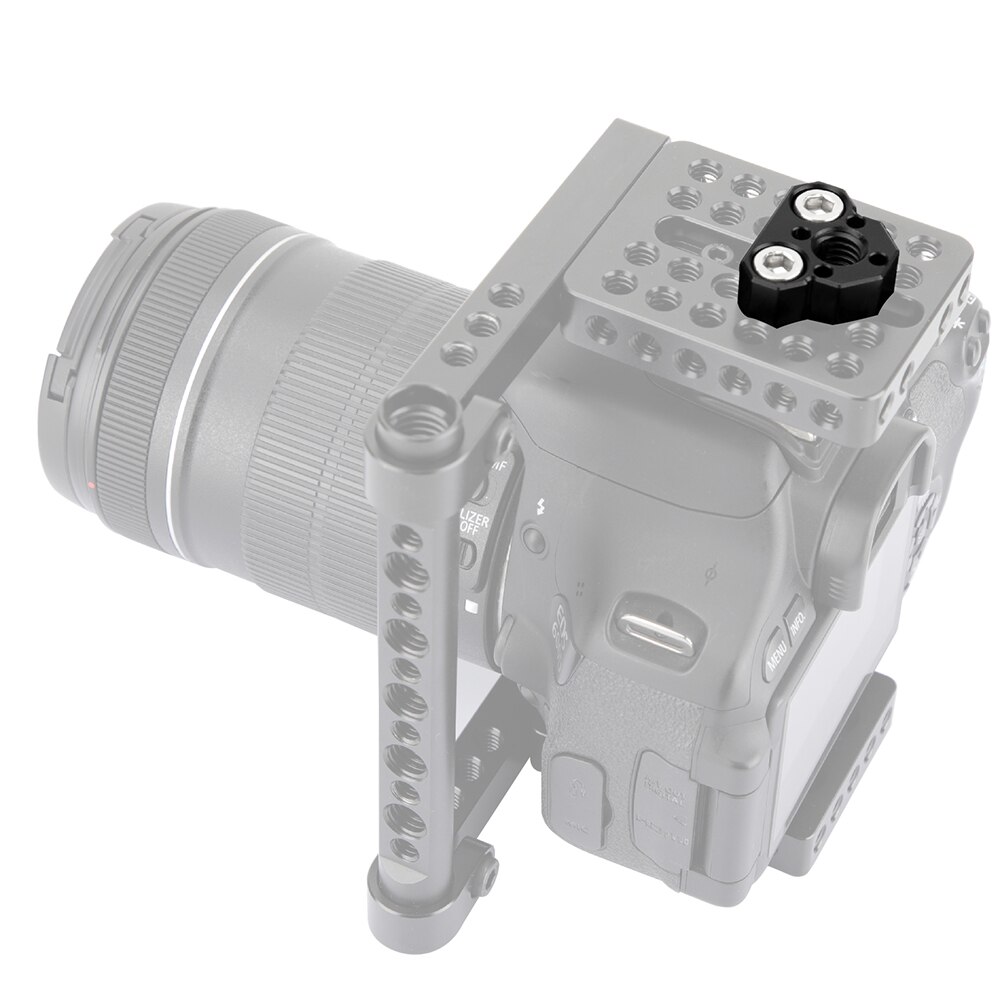 SMALLRIG Monitorhouder 2174B – Verstelbaar Tot 146° Met ARRI Positioneringspennen, Geschikt Voor 5-7 Inch Monitor, Max 1,5 Kg (3/8” Schroef)