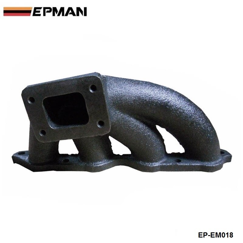 Cabezal de colector de escape Turbo fundido T25, compuerta de descarga compatible con Toyota Corolla AE86 GTS 85-91 EP-EM018, 38MM