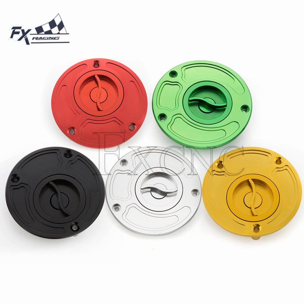 Cnc Motorfiets Tankdop Aluminium Gas Cap Cover Oli Grandado