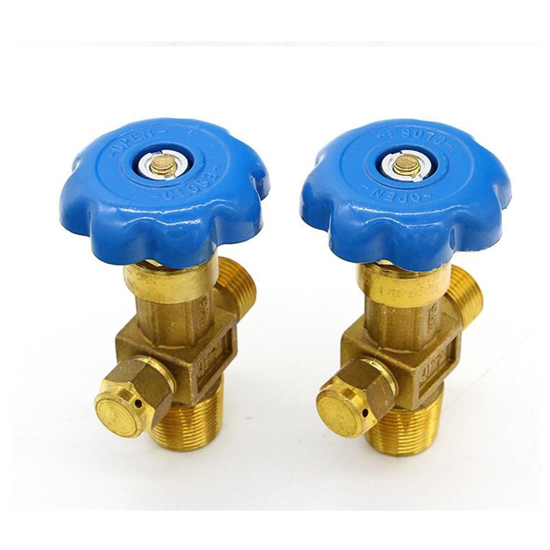 DN4 15MPa oxygen cylinder valve qf-2 oxygen valve copper oxygen cylinder nozzle steel cylinder head accessories