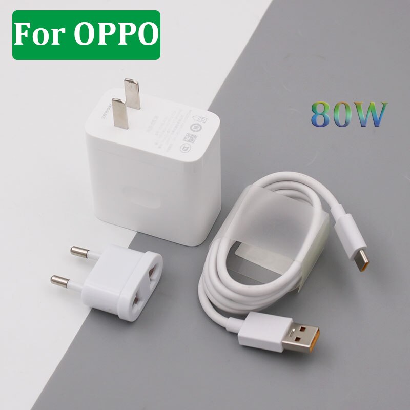 Original Für OPPO 80W SuperVOOC Schnelle Ladegerät Typ C Kabel Für Finden X5Profi X3 RENO7 6 As K9s A96 ONEPLUS 10Profi Realme GT X50M Q3S