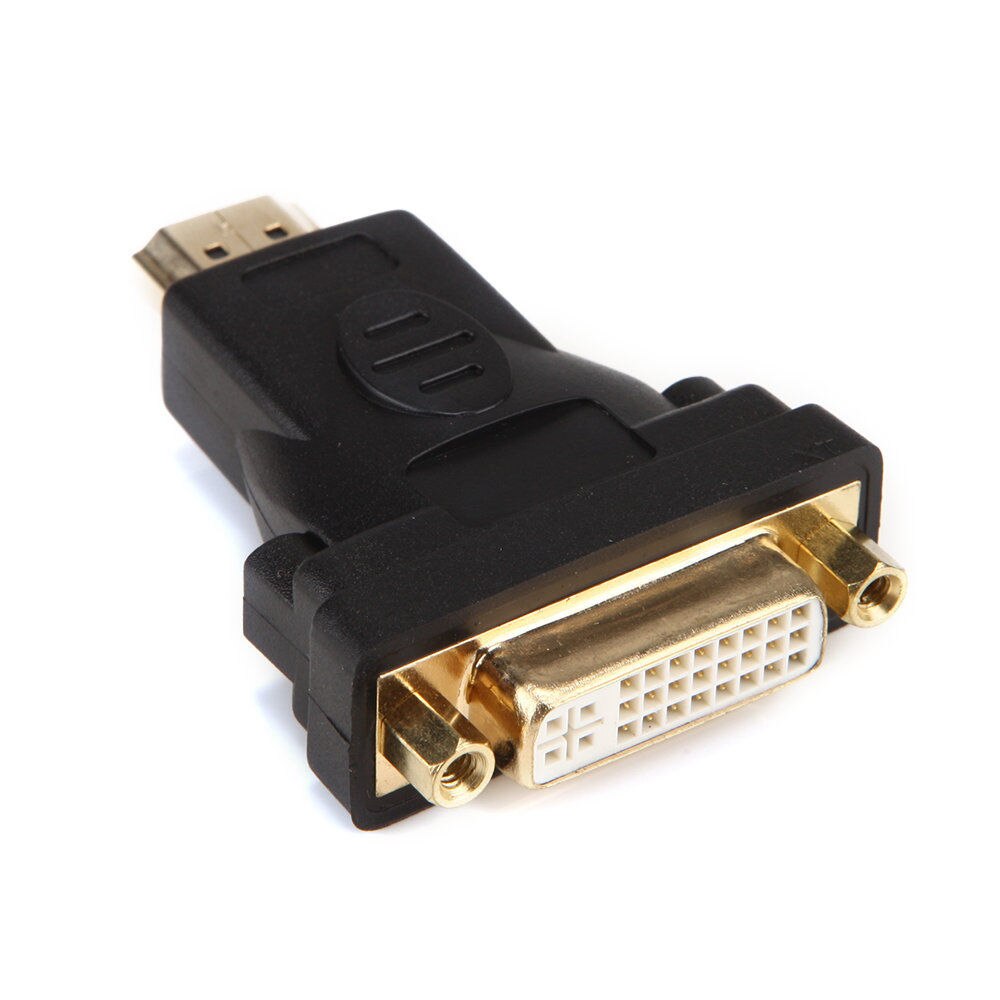 Hdmi naar dvi adapter hdmi naar dvi female converter voor HDTV Vergulde Ondersteuning 1080 p DVI 24 + 1/24 + 5 1 Stks
