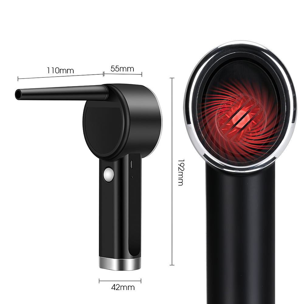 Wireless Vacuum Cleaner Compressed Air Blower Cordless Air Duster Clean Blower Tool Vacuum Cleaner For Car Home Laptop