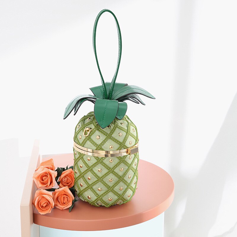 Ananas bilden Taschen für Frauen Taschen Frauen Handtasche Bolsa Feminina Schulter Bote Tasche Luxus Handtaschen Frauen Tasche: Gras Grün