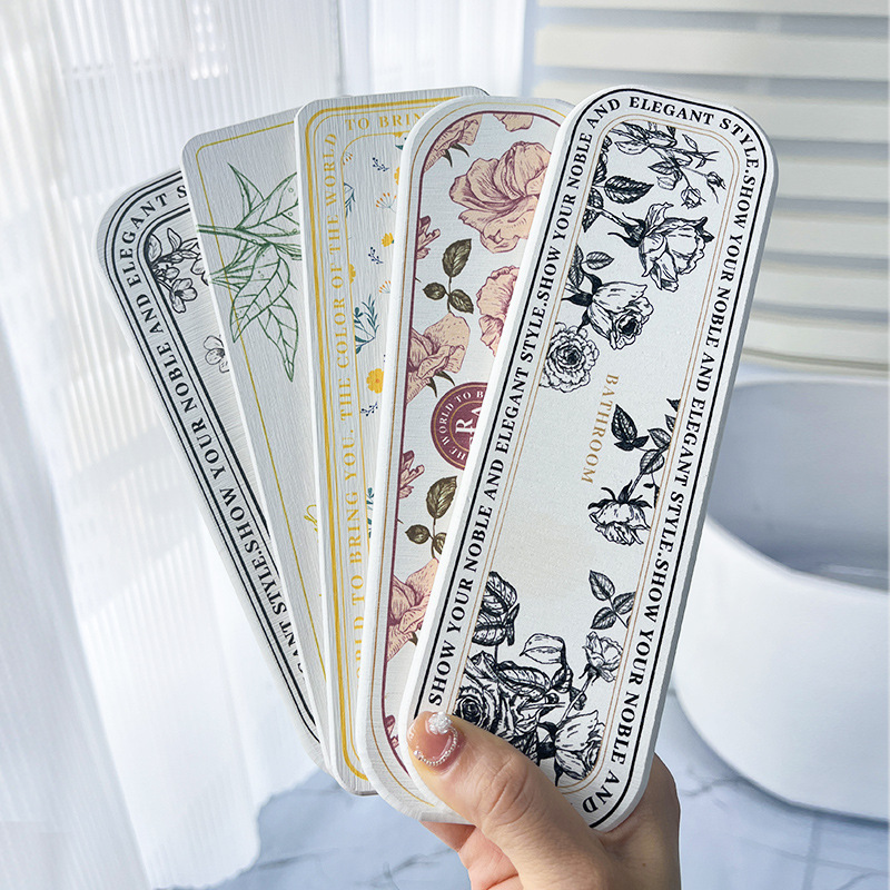 Tampone assorbente per fango diatomea Lavabo per bagno Asciugatura rapida Tampone per sapone a prova di umidità Tovagliette per tazza isolato da cucina per tavolo