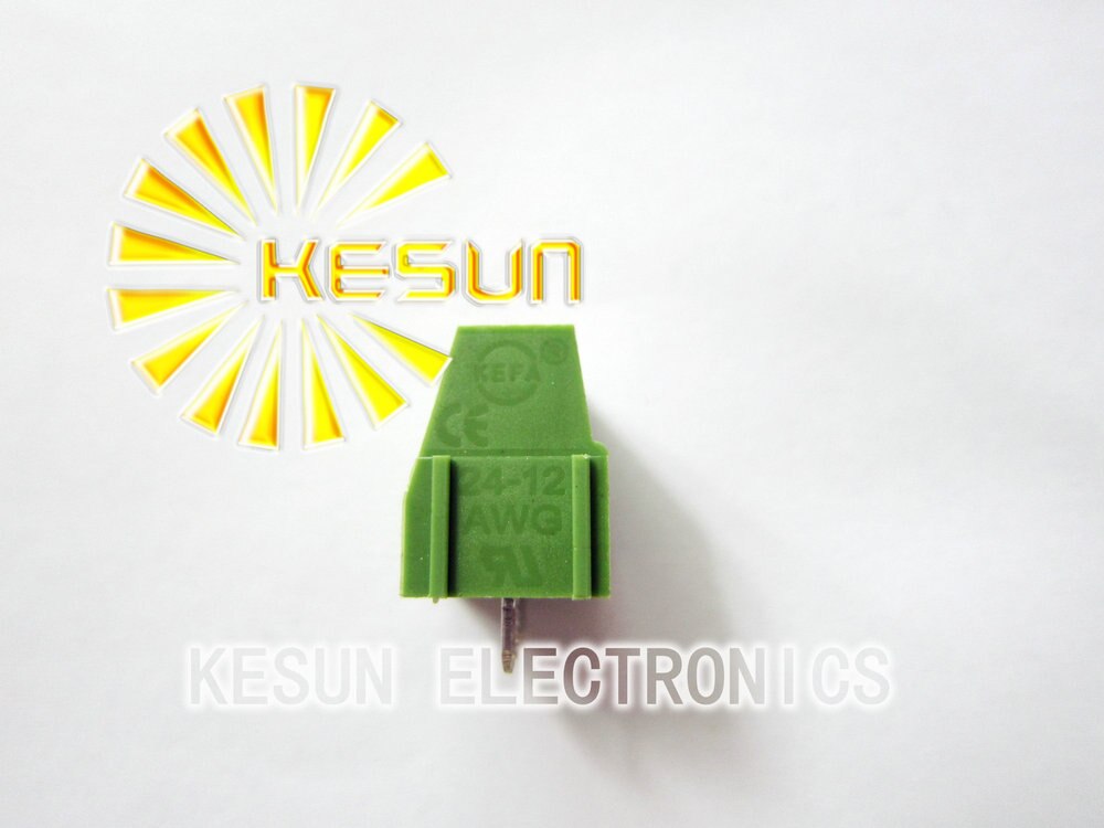 100 STKS KF128-5.08-3P KF128 3Pin 5.08mm Straight Pin PCB Schroefklemmenblok ROHS