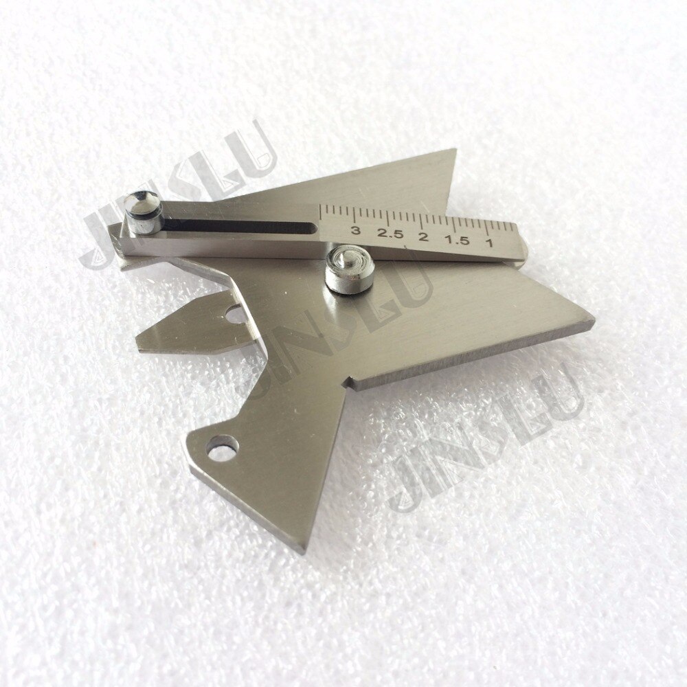 Welding Gauge Inspection Multi-function Weld Gage Pit Test Ulnar Ruler HJC-30