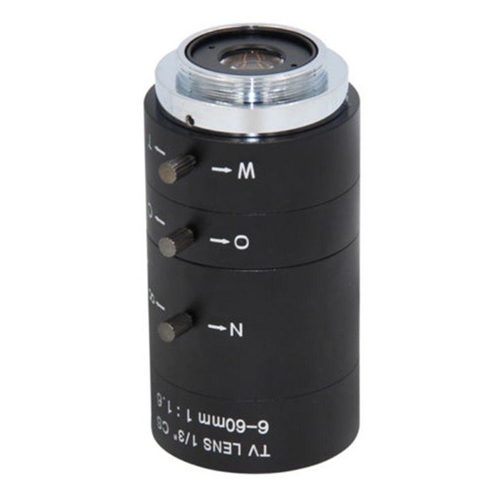 CCTV Video Objektiv Manuelle Iris Zoomen 6-60mm CS-montieren Objektiv für Industrie Mikroskop Vario CCTV Objektiv Überwachung kamera Objektiv