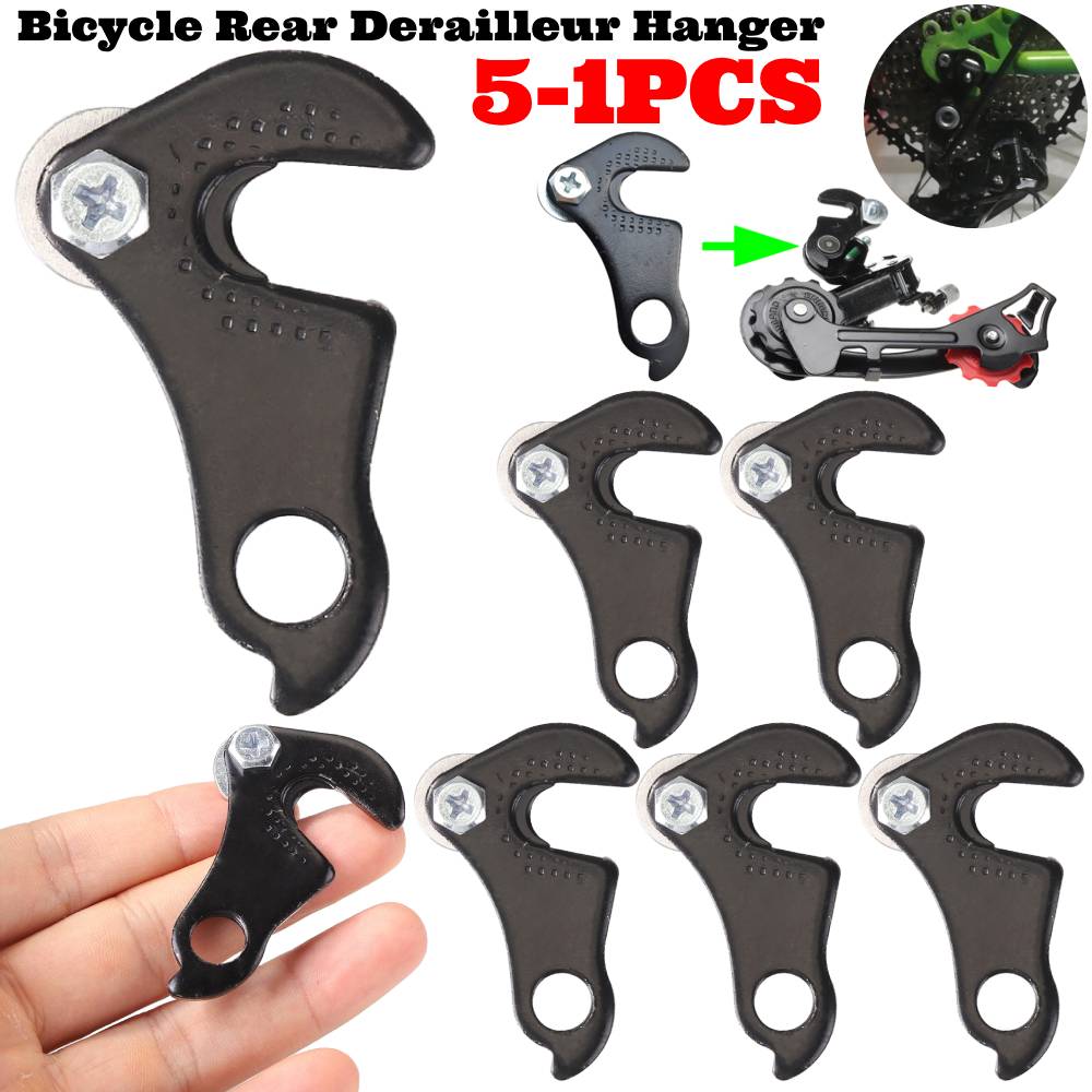 Patilla de cambio trasera para bicicleta, gancho trasero, convertidor, perno de Metal, cuadro de bicicleta de montaña y carretera, pieza de gancho trasero, accesorios para ciclismo