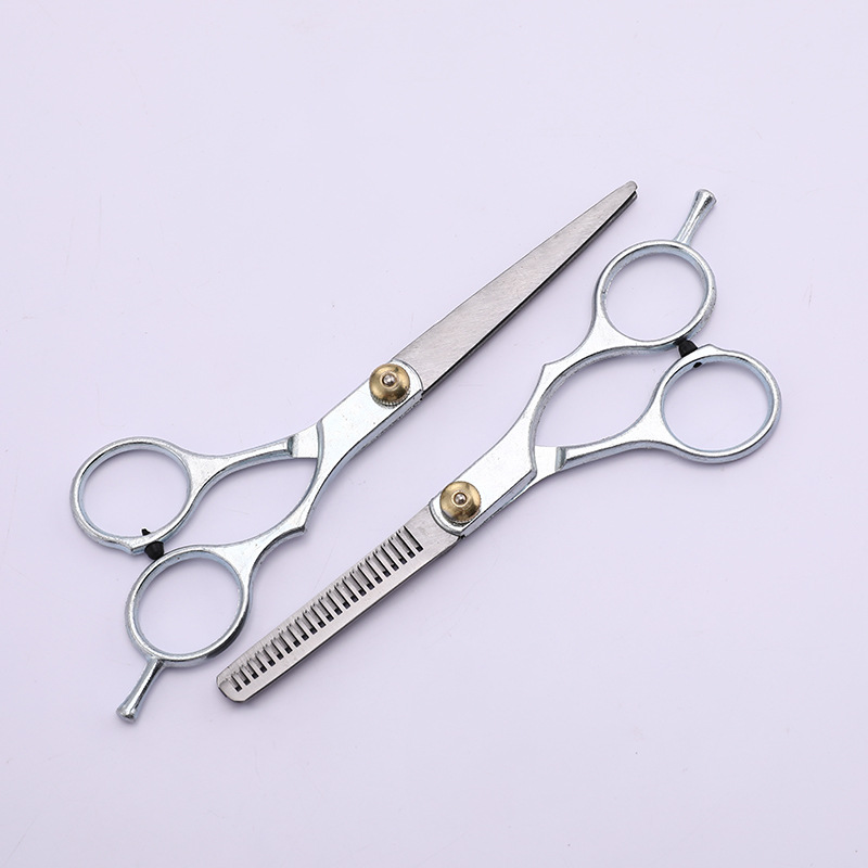 Roestvrijstalen schaar voor haar Dunner wordend knippen Clipper Kappersproducten Kapsel Trim Knippen Kapper Haarschaar nieuw