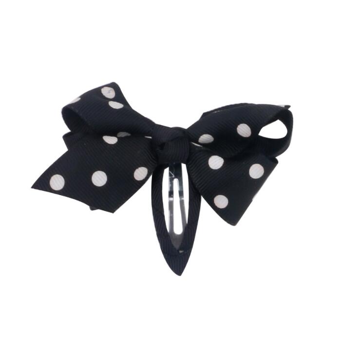 Boutique points cheveux noeud clips enfants filles pince à cheveux Barrattes cheveux arcs pinces à cheveux BB clips cheveux accessoires chapeaux: Rose Rouge