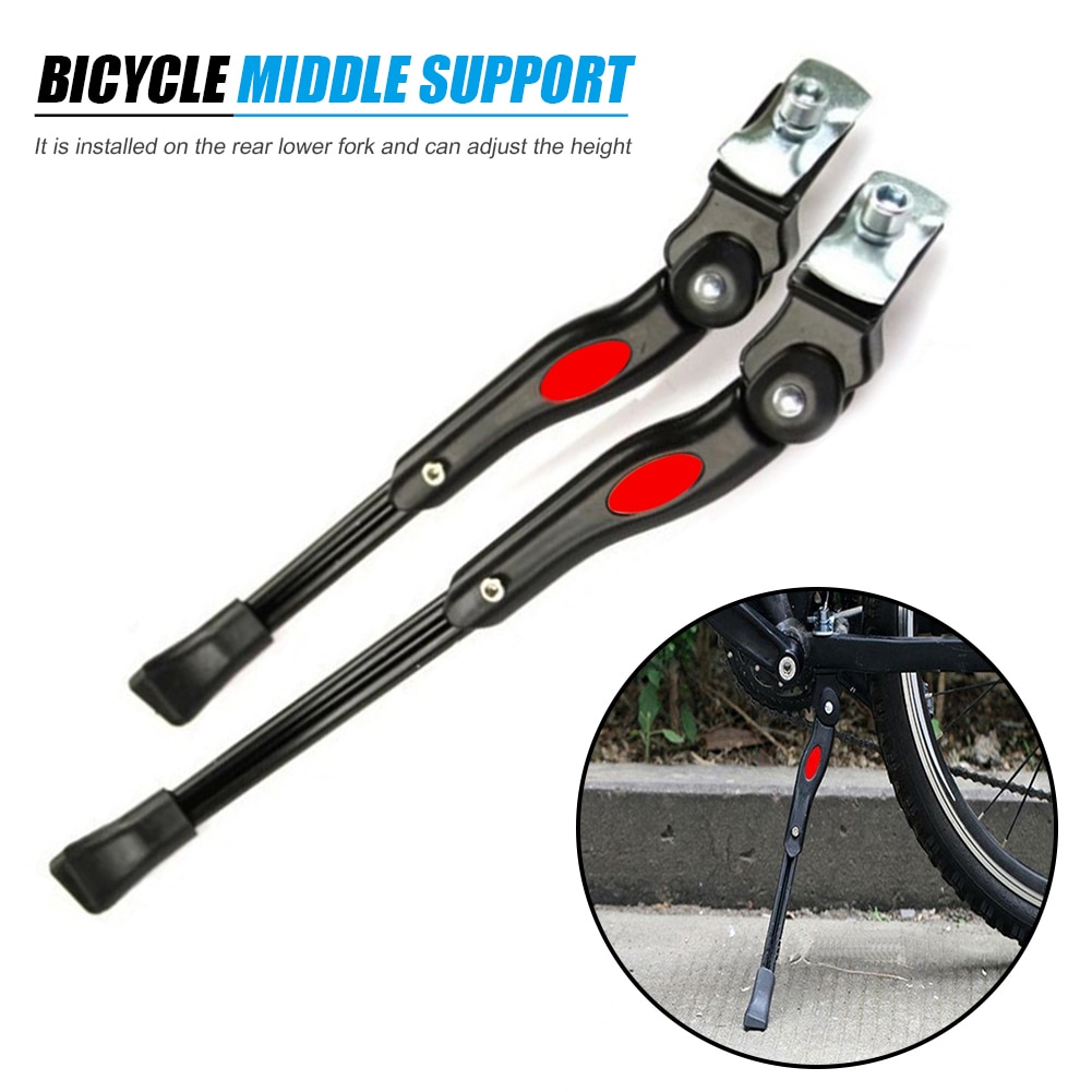 Parking Support Stand Adjustable Kickstand Biking Portable MTB Road Bicycle Side Aluminum Alloy Dustproof Cycling Parts