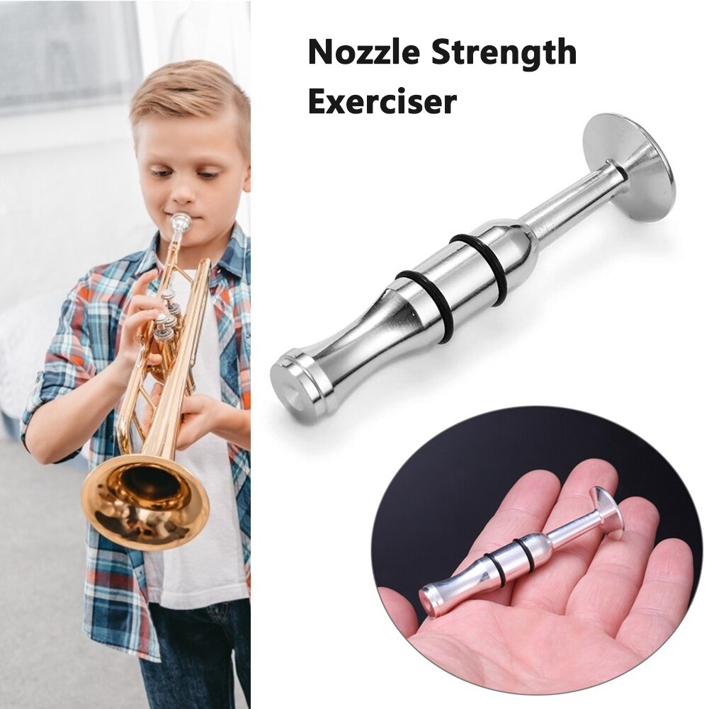 Trompet Mond Sterkte Trainer Rvs Mond Voor Saxofoon Hoorn Trombone Tuba Klarinet Sterkte Praktijk Accessoires