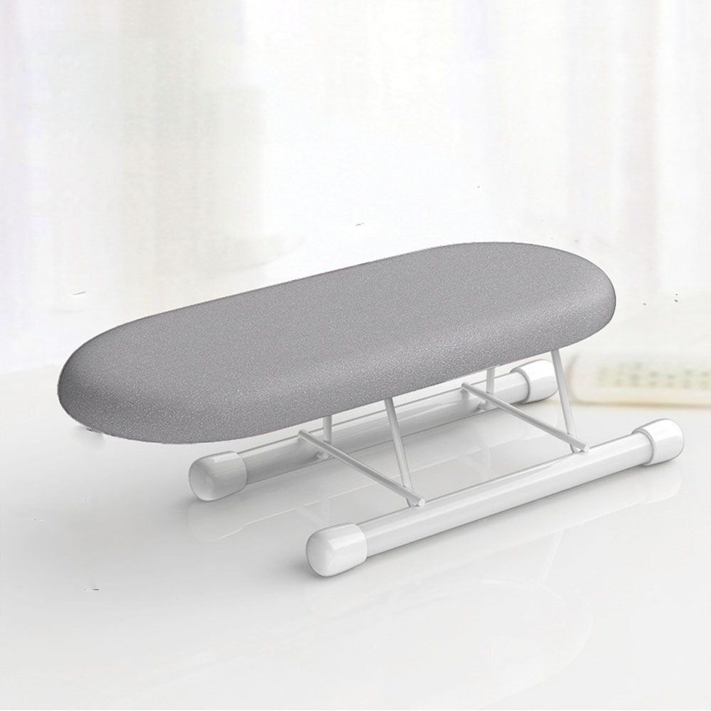 Mini planche à repasser à manches Portable, planche à repasser pliable pour le rangement et le transport faciles, chemise adaptée, taille du manchon: Gris clair